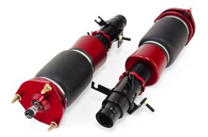 Infiniti G37x Air Suspension Kit - Front - Air Lift - Performance Front Kit - Deep Red - `09-`13